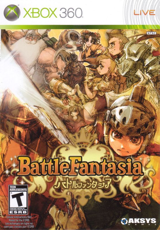 Battle Fantasia box art for Xbox 360
